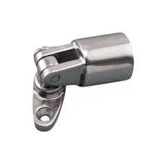 STAINLESS MULTIDIRECTIONAL TOP HINGE 1", 316 SS BOAT HARDWARE, BIMINI HARDWARE