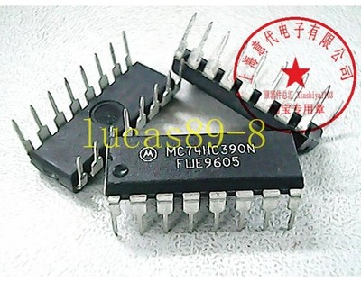 5PCS MC74HC390N Dual 4-Stage Binary Ripple Counter DIP16 *uq