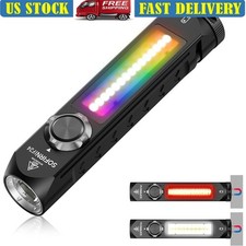 High Lumens Rechargeable Flashlight Portable LED Magnetic Base EDC Light New