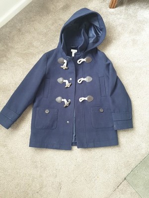Hooded Navy School Coat Girl Monsoon Girls Navy Blue Paddington