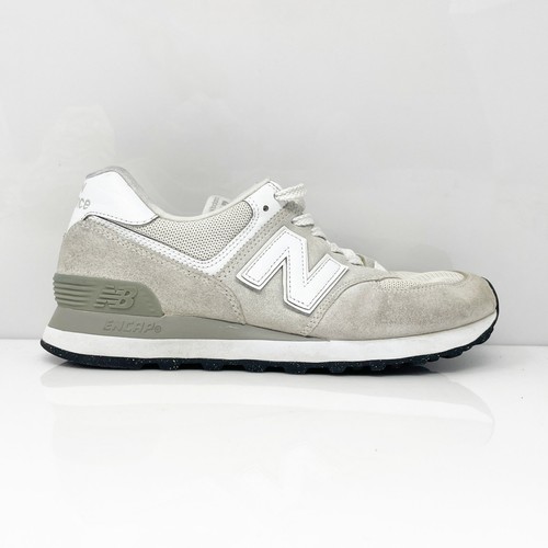 New Balance Unisex 574 WL574EVW Gray Running Shoes Sneakers Size M 7 W 8.5 B