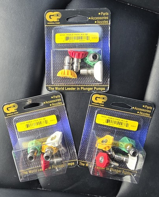 #ad #ad ***3PK*** General Pump 0.25 In. Quick Disconnect 4 Nozzle Pack 5.5 GPM. $69.99