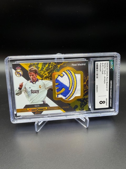Daka 2024/25 Real Madrid Stellar Vault  Guti 1/1 Real Madrid Patch Relic #JSY-5