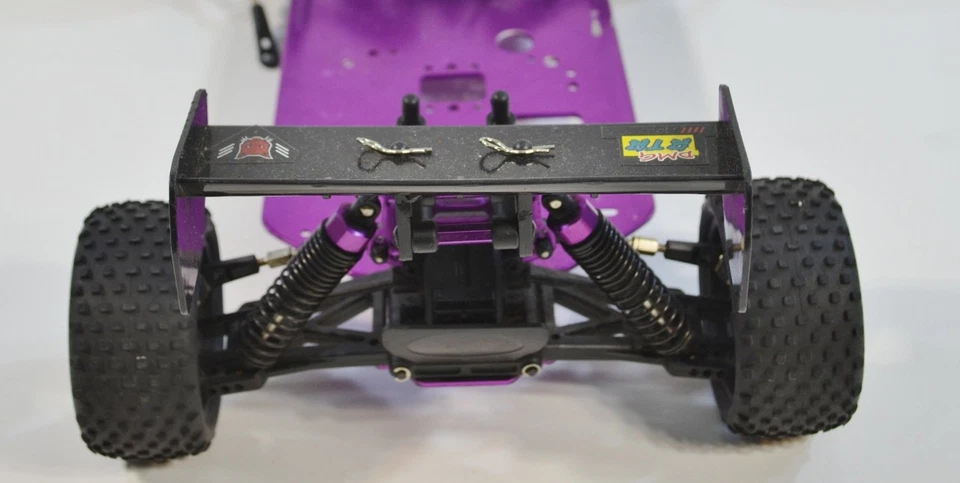 RedCat Racing Purple Chassis RC Car Buggy Metal Aluminum Wheels Shocks - Image 4 of 4