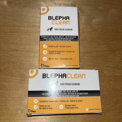 SALE PACK **Blephaclean 40 konservierungsstofffreie Tücher** Blepharitis mgd trockene Augen