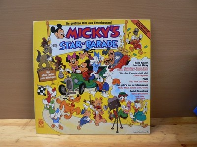 MICKY´S STAR - PARADE, Lieder aus Entenhausen, K - tel + Walt Disney Prod. 1982