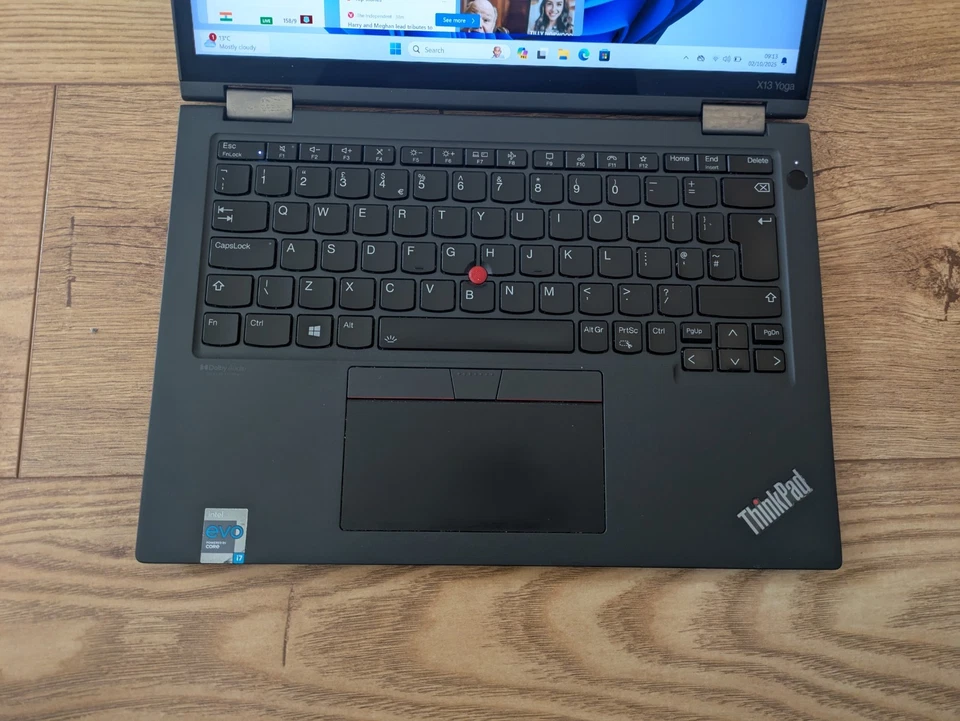 Lenovo ThinkPad X13 Yoga Gen 2 i7 1165G7 2.60GHz 16GB 512GB 13.3" 2K 2In1 1912 - Image 2 of 4
