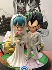 Dragon Ball Figurine Wedding Trunks Vegeta Bulma Groom 22Cm Collection