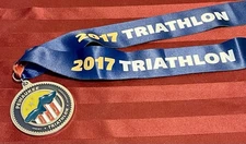 Ironman - Finisher Medal 70.3 - Pewaukee, Wisconsin  2017 With Lanyard