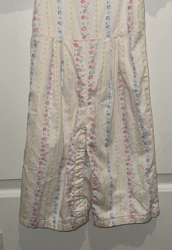 Janie And Jack Floral Striped Jumpsuit One Piece Romper Girls 18 24 Months - Picture 3 of 10