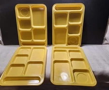 Pottery Barn Kids Children’s Lunch Tray 14”x10” Yellow Dishwasher Safe, Melamine