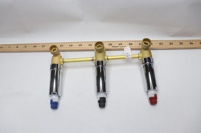 Pfister 8 in. Fixed Brass 3-Handle Valve Body