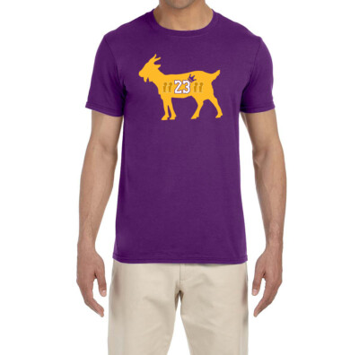 Los Angeles Lakers Lebron James Goat 4x Champion T-Shirt