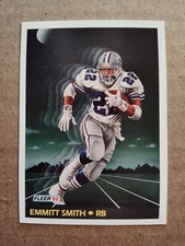 EMMITT SMITH Dallas COWBOYS 1992 FLEER FOOTBALL CARD #475