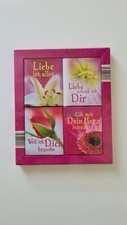 Produktbild - Geschenk Büchlein Box "Liebe", 4 tlg, Sprüchebücher, Weisheiten