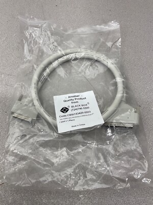 NEW Black Box VHDCI 68 Male to Micro D 68 Male Cable, SCSI-5 to SCSI-3, 3-ft