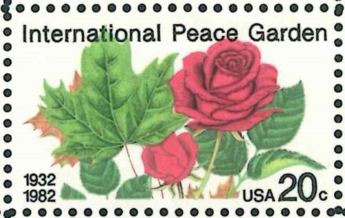Scott #2014 20¢ International Peace Garden Mint Sheet MNH CV $39.85 - Picture 2 of 2