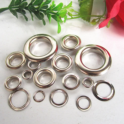 500x Arandelas Redondas de Ojal de Hierro Cuero Artesanía Zapatos Cinturón Reparación 2mm-20mm - Imagen 2 de 29