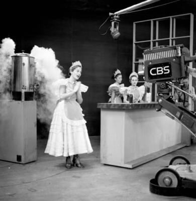 Inside Usa A Television Musical Variety Show, Mary Healy  Old Photo
