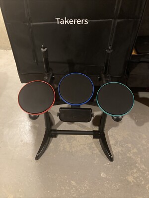 Band Hero Wireless Drum Set Kit Controller Nintendo Wii No Cymbals or Brain Box