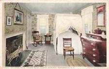 Postcard Thomas Bailey Aldrich Memorial, Spare Room, N.H., unposted VTG VPC02.