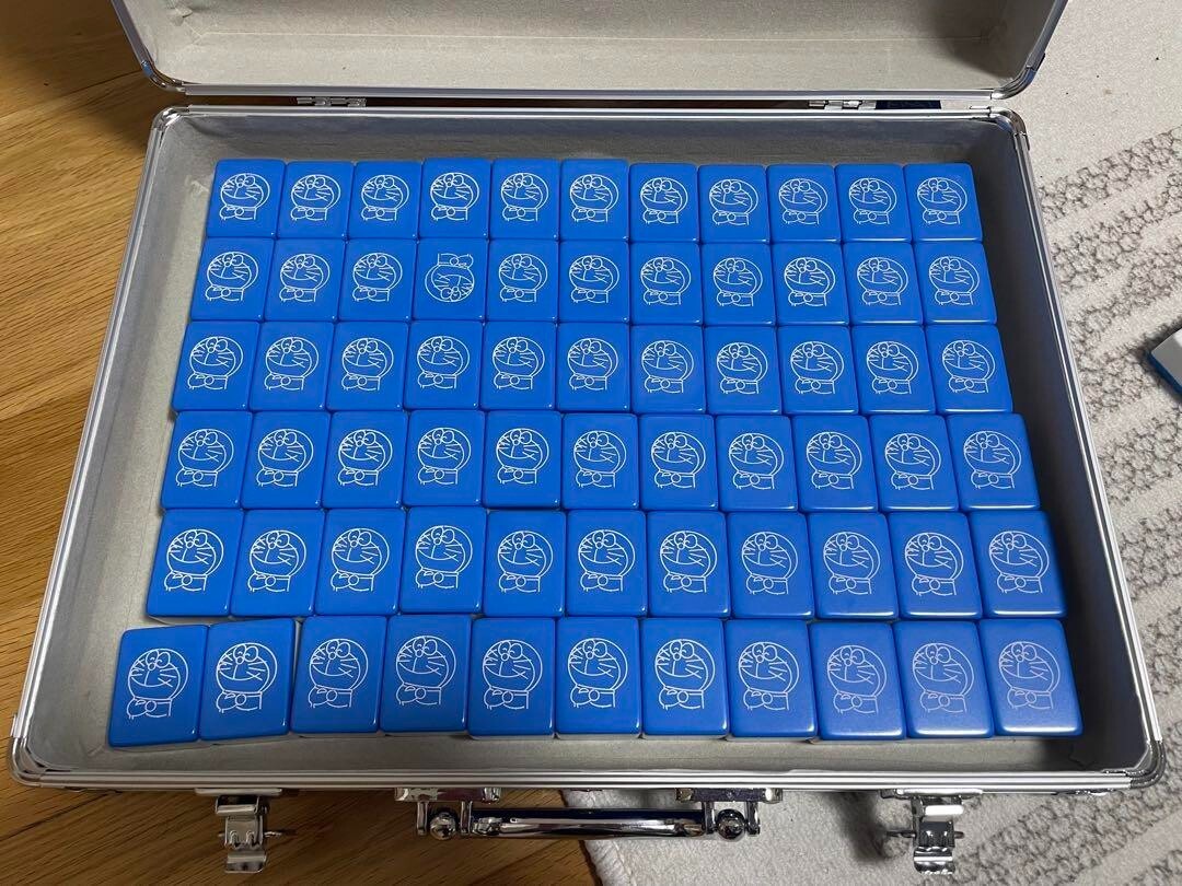 Doraemon Mahjong Tiles Laser Engraving 144P Large Size 44mm Doraemon Mahjong Tiles Laser Engraving 144P Large Size 44mm