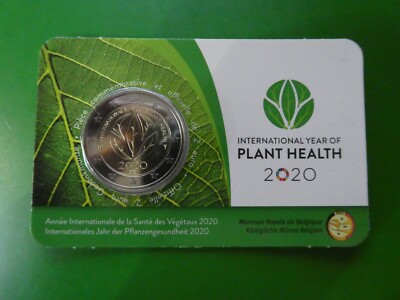 Belgien, 2 Euro, 2020, Planet Health, Coincard.- | eBay.de