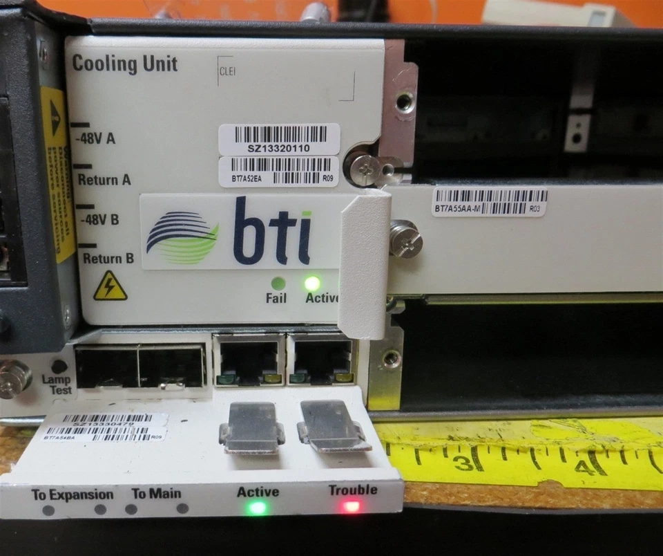 Power Tested Only BTI BT7A50AA 2U Chassis No Modules AS-IS - Image 3 of 4
