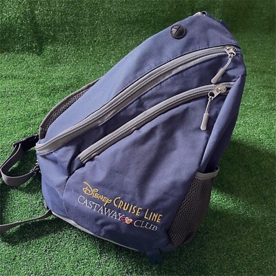 Disney Cruise Line Castaway Club Shoulder Sling Backpack Crossbody