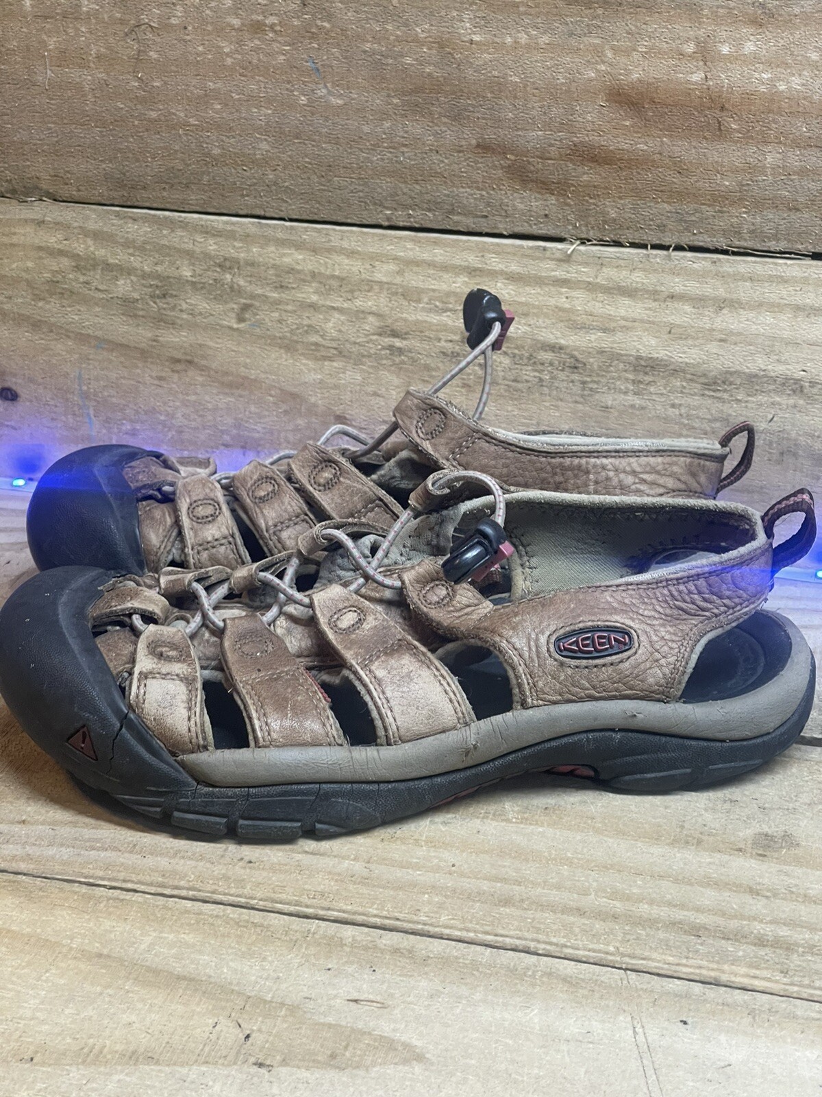 Keen sandali donna marroni antiodore plantare anatomico escursionismo tg 8 5