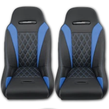 PAIR Apex Suspension Seats Aces Racing (BLUE) 2018 Wildcat XX - TRACKER XTR1000