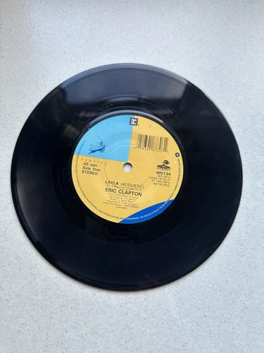 Eric Clapton - Layla/ Tears In Heaven. 7” Vinyl. VG+