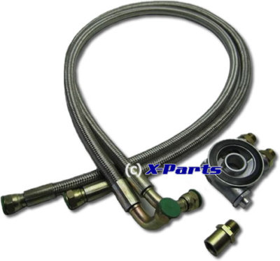 Ölkühler Anschluss Set Thermostat VW Audi Seat T2 T3 T4