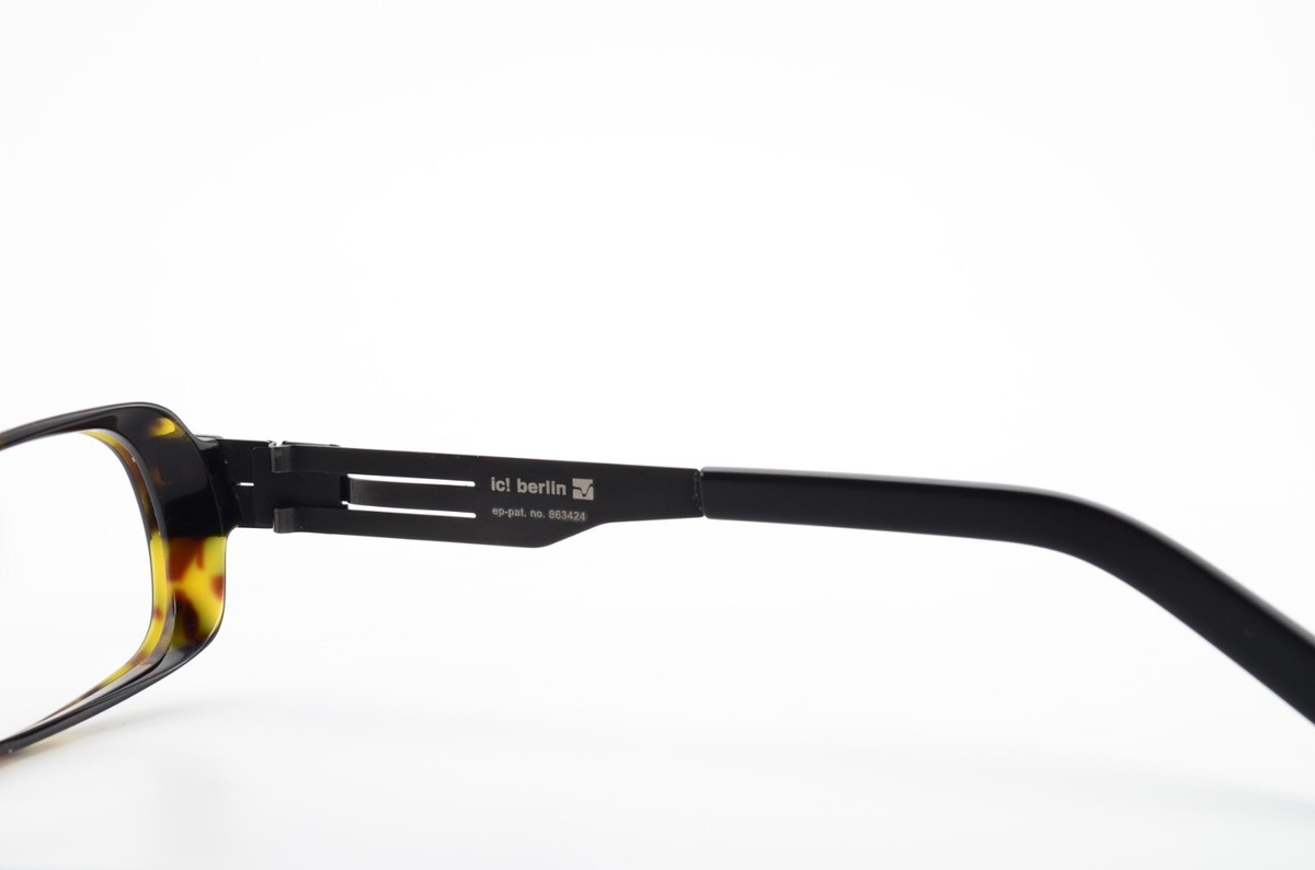 Ic! Berlin Glasses Frame Model Beatrice Tortoise Black Mat