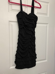black spaghetti strap sundress