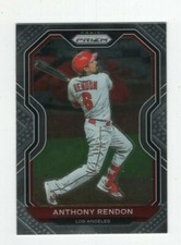 2021 PANINI PRIZM BASEBALL TIER III ANTHONY RENDON LOS ANGELES ANGELS #245