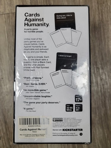 Cards Against Humanity Neu Sealed Starter Base Set UVP 30 $ - Bild 2 von 4