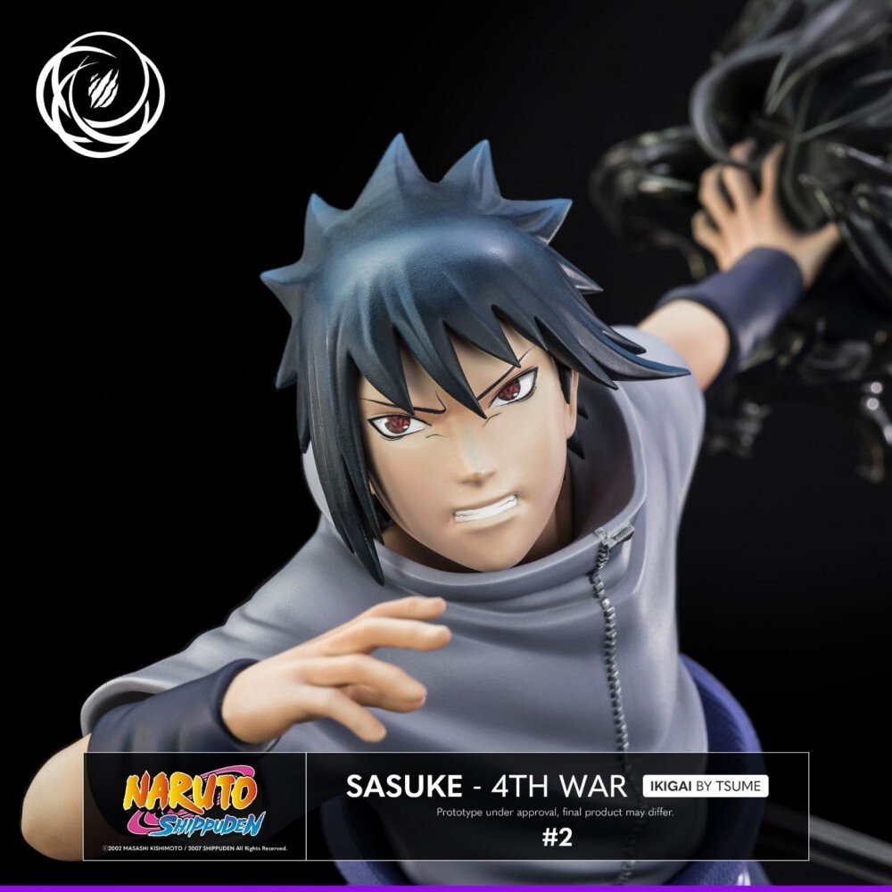 Figura Tsume Ikigai Naruto Shippuden Sasuke Uchiha 4th War