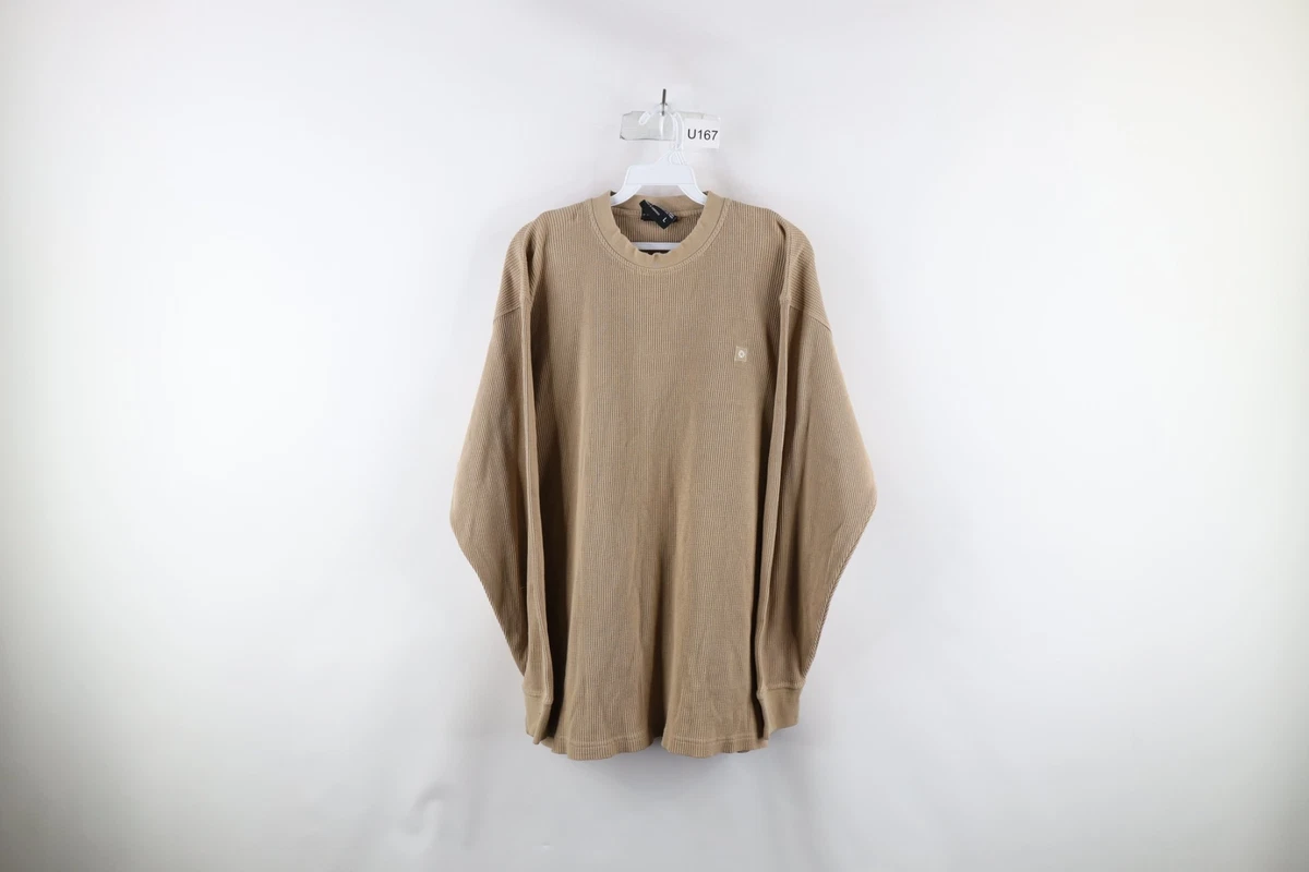 Vintage Southpole Mens Large Faded Thermal Waffle Knit Long Sleeve