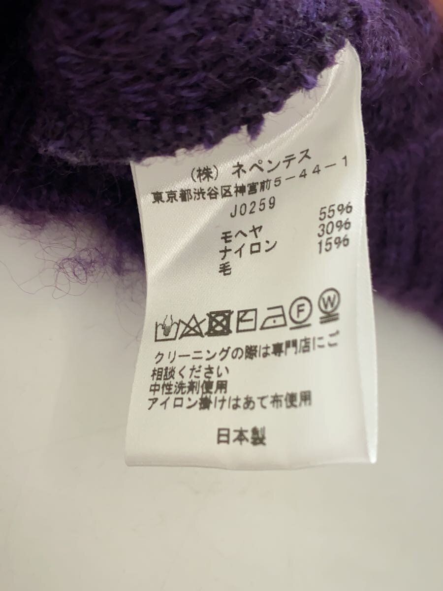Needles ニードルス 21AW MOHAIR CARDIGAN Needles Cardigan 21AW MOHAIR SOLID (THICK S Purple J0259