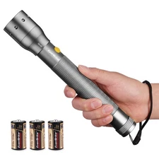 EverBrite Ultra Bright Tactical Flashlight 900 Lumen Zoomable Adjustable Focus