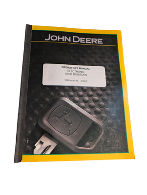 #ad John Deere Genuine Electronic Seed Monitors Operators Manual OMA38237 Free Ship $22.00