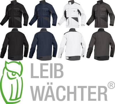 Leibwächter Dynamic-Line Herren Arbeitsjacke Bundjacke Stretch Übergrößen