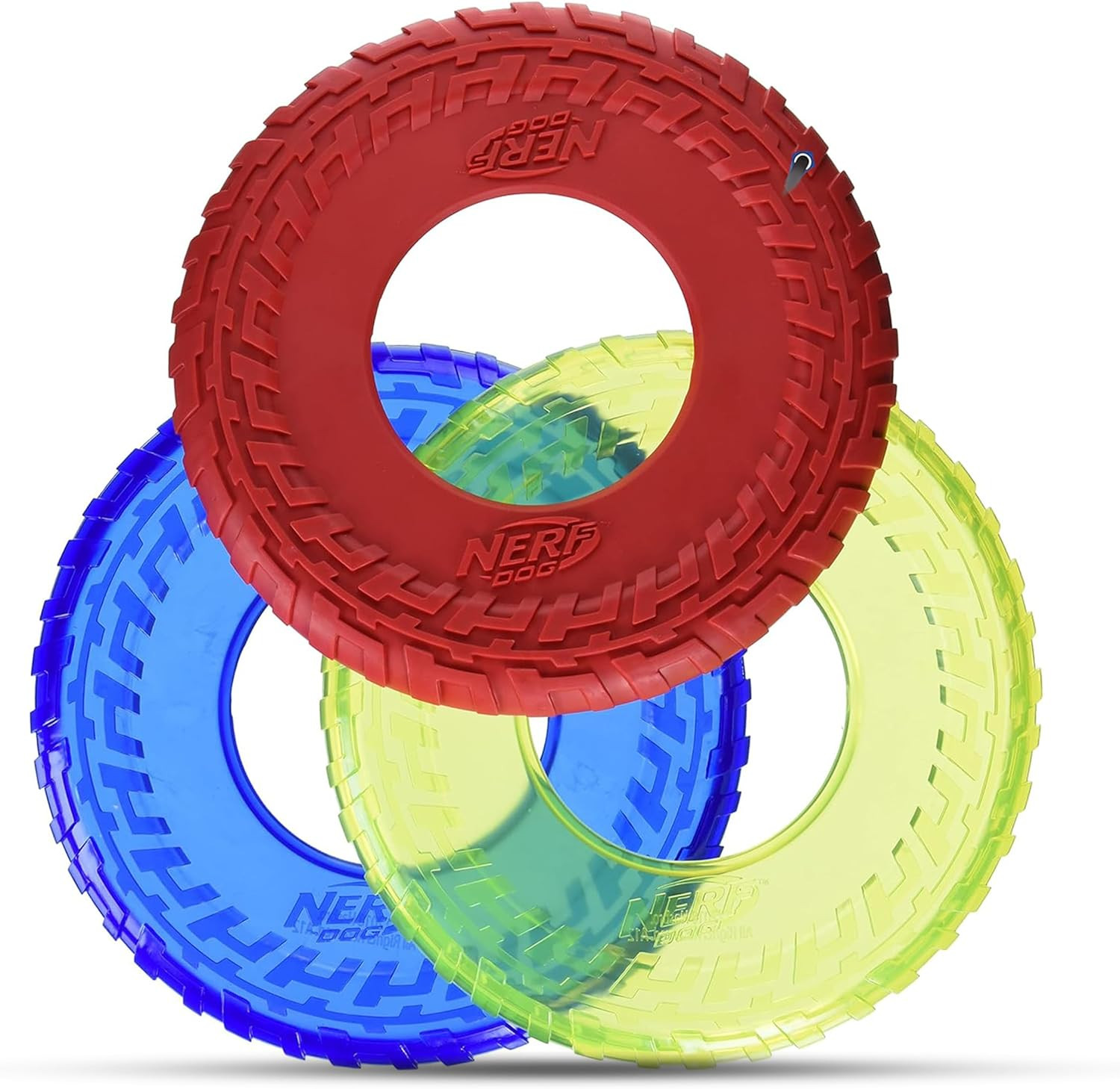 Tire Flyer Dog Toy Gift Set, 10 Inch Flying Disc Dog Fetch T
