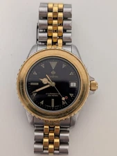 Zodiac Professional 200m 113.22.06 Red Dot Men's Quartz Dive Watch w/o insert