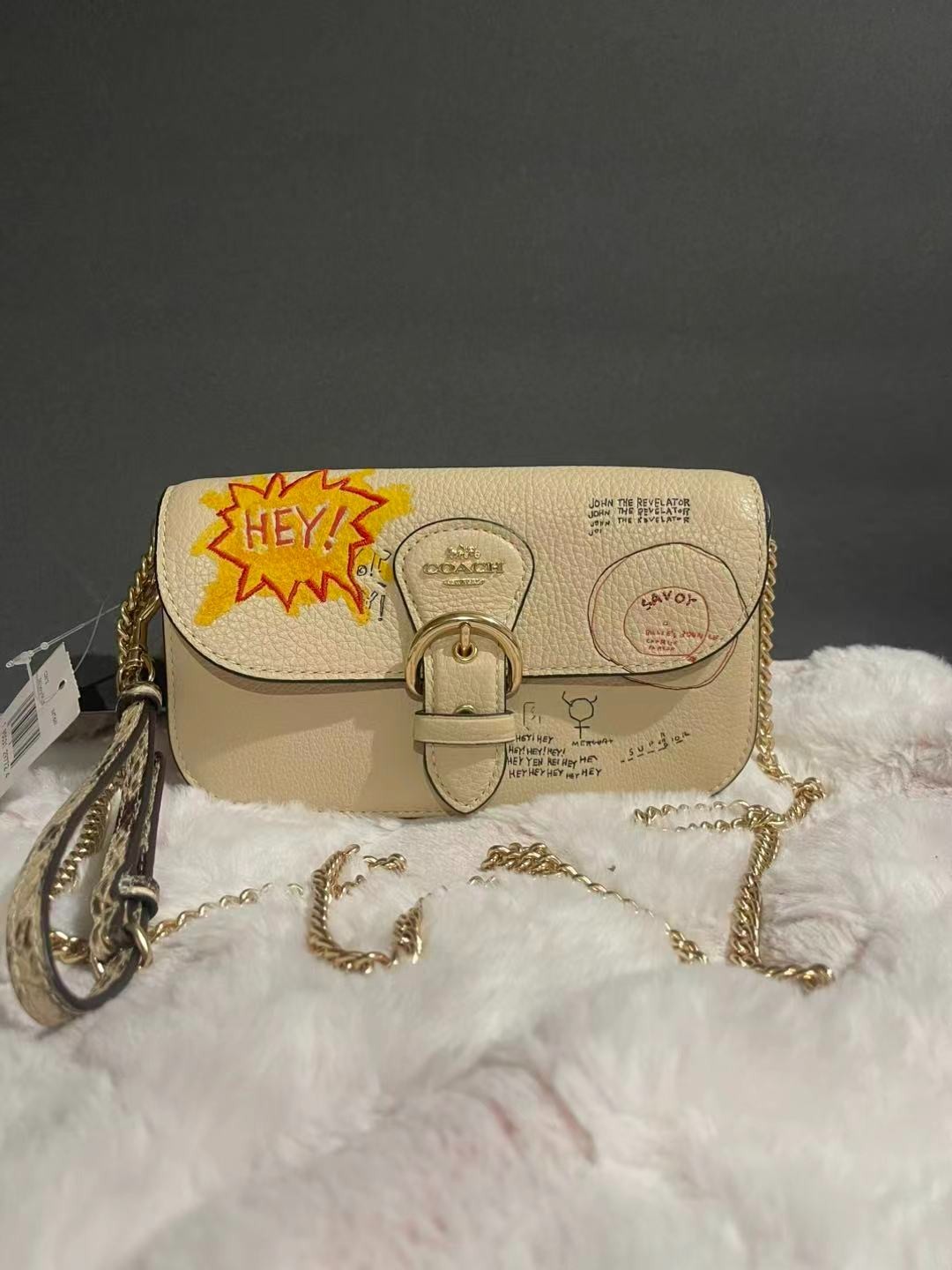 Coach X Jean Michel Basquiat Kleo Crossbody NWT