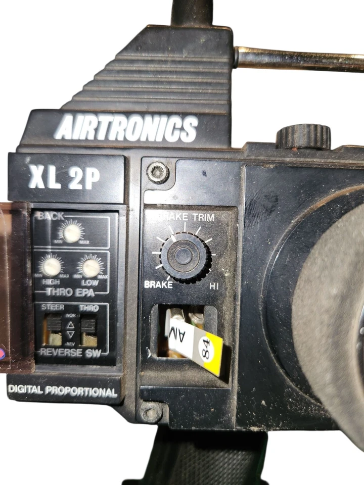 VTG Airtronics XL-2P Transmitter RC Model Kits Untested Balsa Controller  - Image 3 of 4
