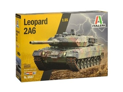 Italeri - Leopard 2A6, 1/35, 6567