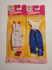Vintage 2000 Barbie Skipper Teen Scene Fashions Outfits Set of 2 NEW