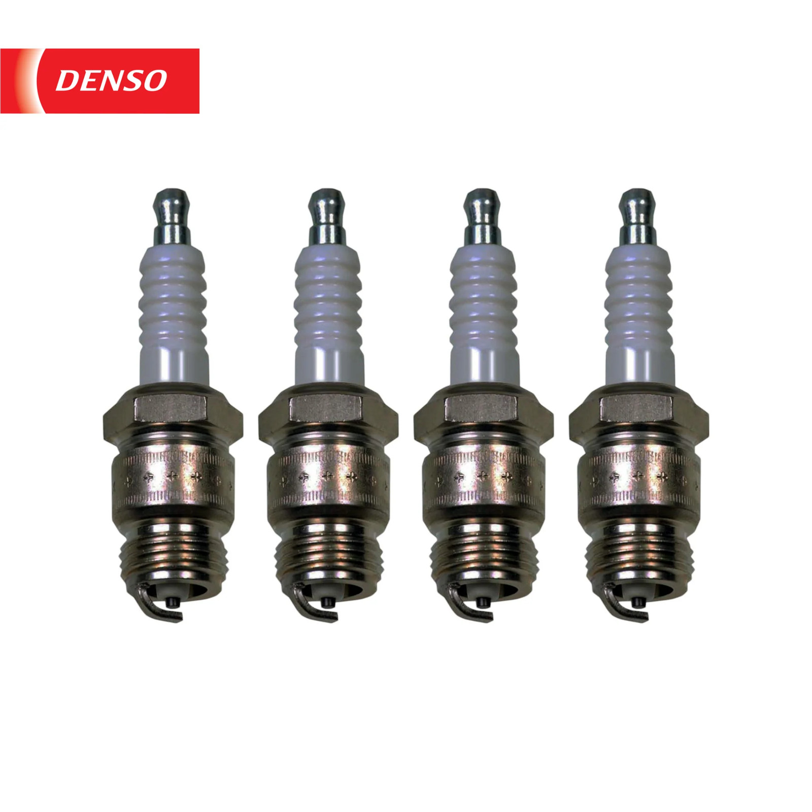 4-Pack DENSO 5008 U-Groove Nickel Spark Plugs for Ford F-250 4.9L